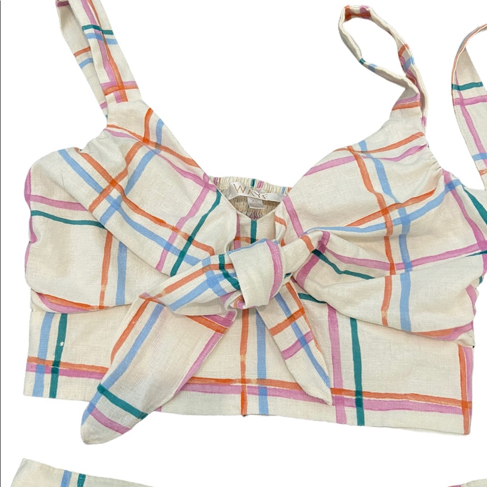 Wayf shorts & crop top. Summer coord. Excellent - Picture 2 of 12